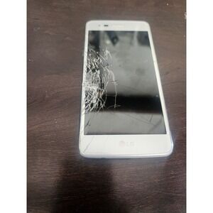 Broken LG Smart Phone. Cracked Screen